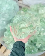 Bryły Szklane Seledynowe - obrazek 2